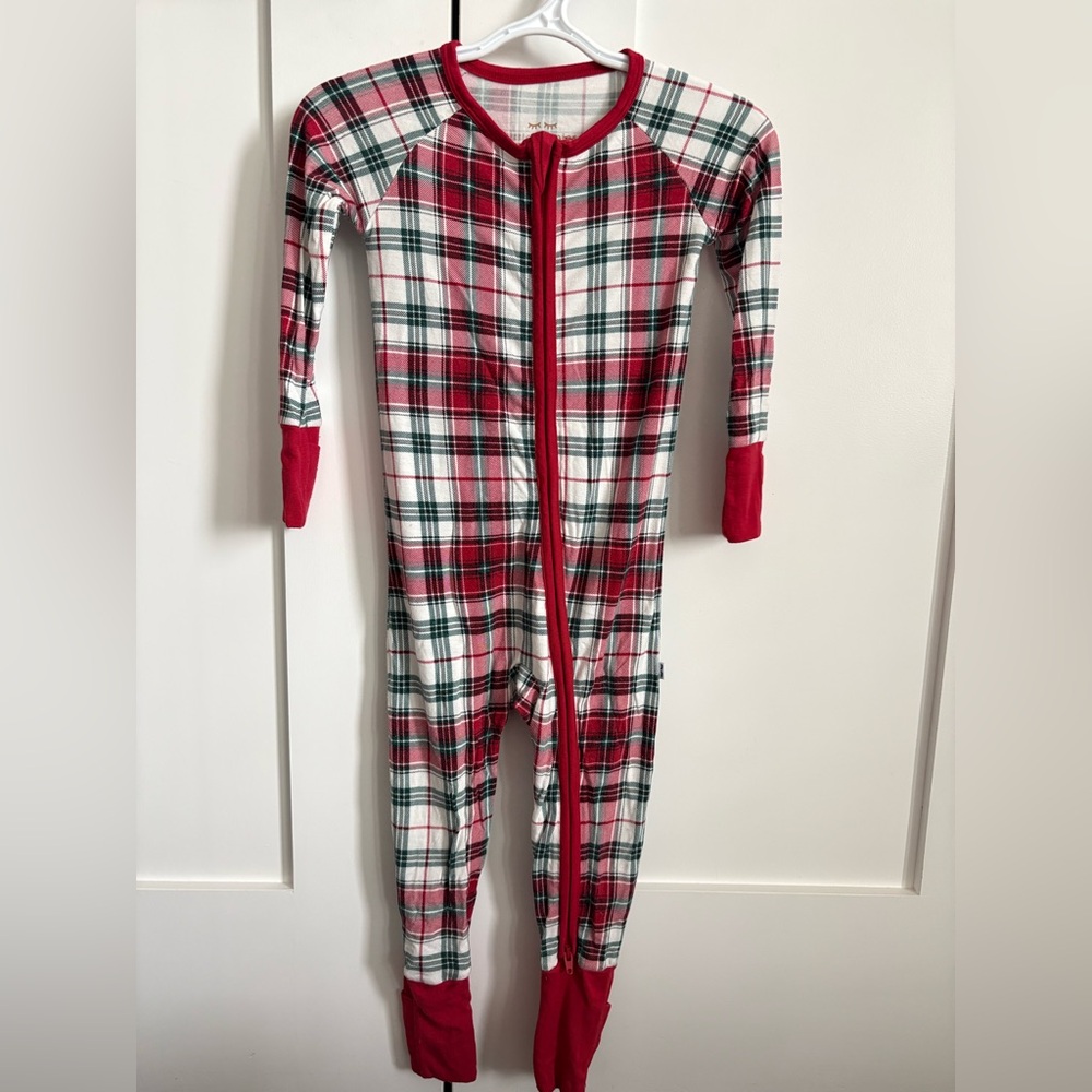 Little Sleepies in Red Plaid